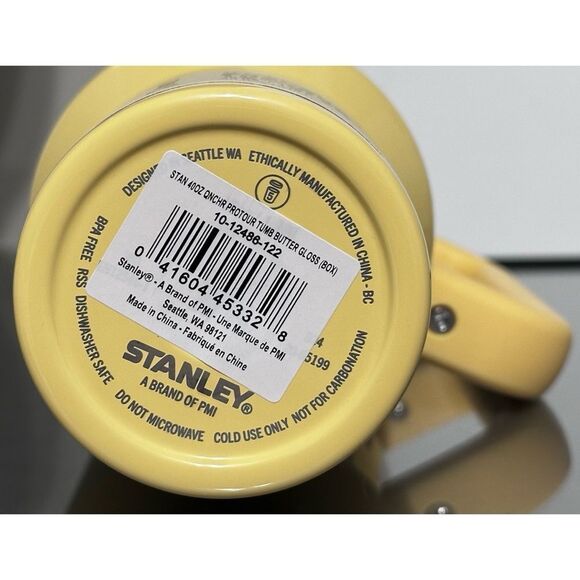 STANLEY QUENCHER PROTOUR FLIP STRAW TUMBLER, 40OZ- BUTTER GLOSS YELLOW - Picture 4 of 4